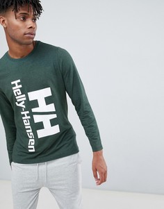 Зеленый лонгслив Helly Hansen - Зеленый