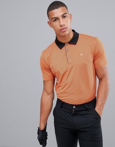 Оранжевое поло Calvin Klein Golf - Оранжевый