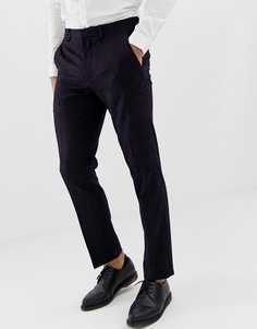 Темно-фиолетовые узкие брюки Burton Menswear - Фиолетовый