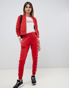 Спортивные штаны с логотипом Karl Lagerfeld - Красный