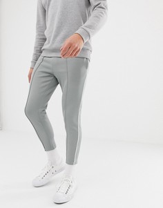 Узкие спортивные штаны с полосой по бокам Only & Sons - Серый