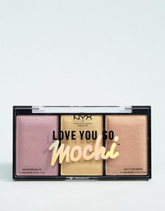 Палитра хайлайтеров NYX Professional Makeup Love You So Mochi - Мульти