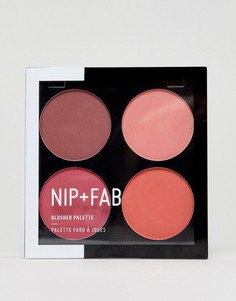 Палитра румян NIP+FAB - Blushed Brights - Розовый