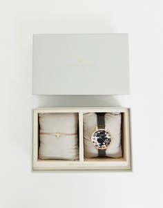 Часы и браслет с пчелой 3D Olivia Burton - Черный
