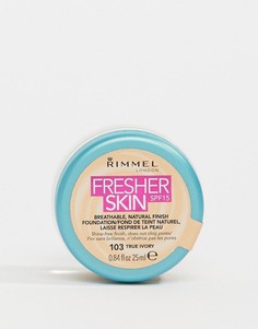Тональная основа Rimmel Fresher Skin — 25 мл - Белый