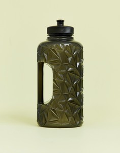 Бутылка для воды с ограненной отделкой Typo - Мульти