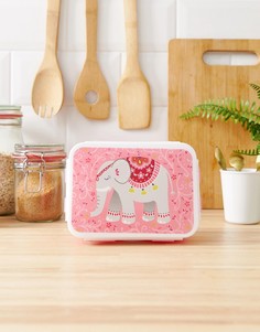 Коробка для завтрака с рисунком слона Sass & Belle - Мульти