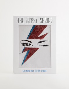 Наклейка для лица в виде молнии The Gypsy Shrine - Мульти