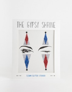 Наклейка на лицо в виде клоуна The Gypsy Shrine - Мульти