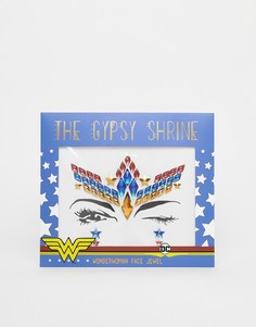 Декоративные стразы для лица The Gypsy Shrine x Warner Brothers Wonder Woman - Мульти