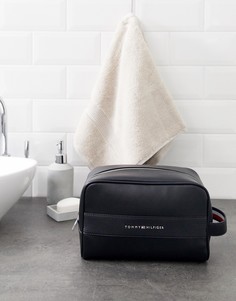 Черный несессер из искусственной кожи Tommy Hilfiger - Черный