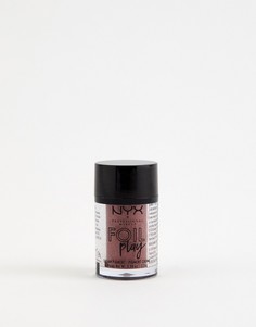 Тени для век NYX Professional Foil Play Cream Pigment - Red Armor - Коричневый