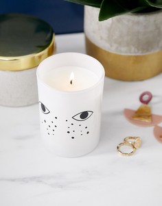 Ароматизированная свеча с принтом глаз Monki - Мульти