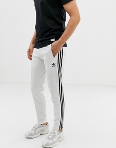 Белые джоггеры с полосками adidas Originals Beckenbauer 3 - Белый
