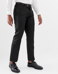 Черные брюки с контрастной отделкой Bellfield - Черный