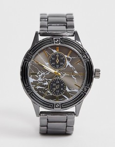 Мужские часы-хронограф с черным циферблатом Steve Madden - Черный