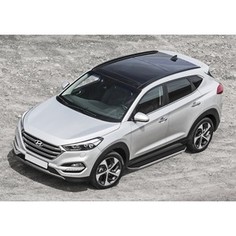 Пороги Premium Rival для Kia Sportage (2016-н.в.), 173 см, алюминий, A173ALP.2309.2