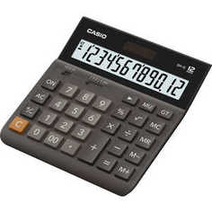 Калькулятор Casio DH-12 коричневый/черный