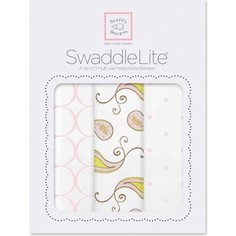 Набор пеленок SwaddleDesigns SwaddleLite Paisley Pink (SD-444P)