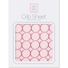Детская простынь SwaddleDesigns Fitted Crib Sheet Very Berry Mod (SD-436VB)