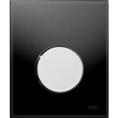 Панель смыва для писсуара TECE loop Urinal стекло черное, клавиша хром глянцевый (9242656)