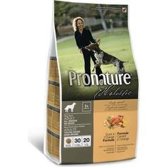 Сухой корм Pronature Holistic Adult Dog No Grain Duck & Orange Formula беззерновой c уткой и апельсином для собак всех пород 2,27кг (102.2001)
