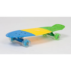 Скейтборд Moove&Fun пластиковый (27X8) трехцветный PP2708-2