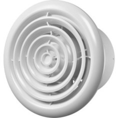 Вентилятор Era осевой с обратн. клапаном круглой решеткой двигателем на ш/подшип D 125 (FLOW 5 C BB)