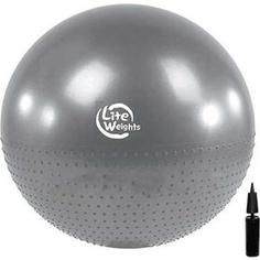 Мяч гимнастический Lite Weights BB010-26 (65см, с насосом, серебро)