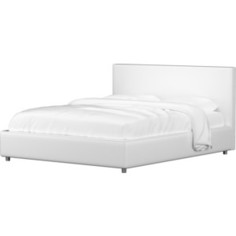 Кровать Мебелико Кариба эко-кожа белый АртМебель