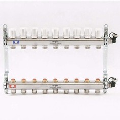 Коллекторная группа Uni-Fitt 1х3/4 9 выходов с регулировочными и термостатическими вентилями (451I4309)