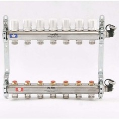 Коллекторная группа Uni-Fitt 1х3/4 7 выходов с регулировочными и термостатическими вентилями (451I4307)