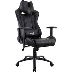 Кресло для геймера Aerocool AC120 AIR-B черное, с перфорацией