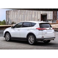 Пороги Black Rival для Toyota RAV4 (2013-2015 / 2015-н.в.), 173 см, алюминий, A173ALB.5705.3