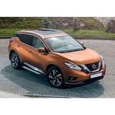 Пороги Bmw-Style Rival для Nissan Murano (2016-н.в.), 180 см, алюминий, D180AL.4108.3