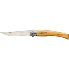 Нож складной Opinel филейный №8 VRI Folding Slim Olivewood