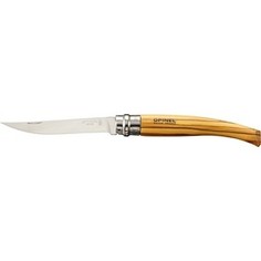 Нож складной Opinel филейный №10 VRI Folding Slim Olivewood
