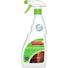 Средство UNICUM для чистки и полировки мебели 3в1, 500 мл