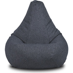Кресло Шарм-Дизайн Груша рогожка серый