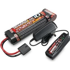 Аккумулятор + зарядное устройство TRAXXAS 7.2V 3000mAh NiMH TRX Plug + Fast Charger 2-amp - TRA2983G