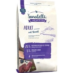 Сухой корм Bosch Petfood Sanabelle Adult with Ostrich с мясом страуса для кошек 2кг (8331002)