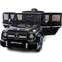 Детский электромобиль Harleybella Mercedes Benz G63 LUXURY 2.4G - Black - HL168-LUX-B