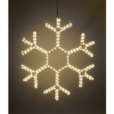 Light Снежинка светодиодная стандарт 0,5м, 220V, прозр. пр. тепл. белый