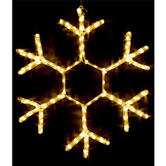 Light Снежинка светодиодная стандарт 0,7м, 220V, прозр. пр. тепл. белый