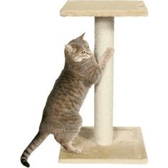 Когтеточка TRIXIE Espejo столбик на подставке с площадкой для кошек 75см (43341)