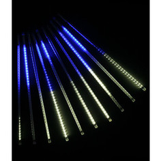Light Комплект Тающие сосульки 24V, 10х0.5м, 720 Led, белый-синий