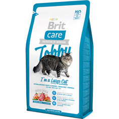 Сухой корм Brit Care Cat Tobby с уткой для кошек крупных пород 7кг (512980) Brit*