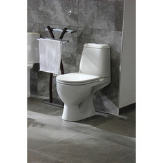 Унитаз-компакт Sanita luxe Max Comfort SL DM с сиденьем микролифт, Clip UP (WC.CC/Max/2-DM/WHT.G/S1)