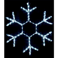 Light Снежинка светодиодная стандарт 0,7м, 220V, прозр. пр. белый