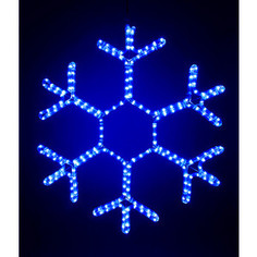 Light Снежинка светодиодная стандарт 0,5м, 220V, прозр. пр. синий